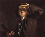 Sir Joshua Reynolds Self-Portrait painting